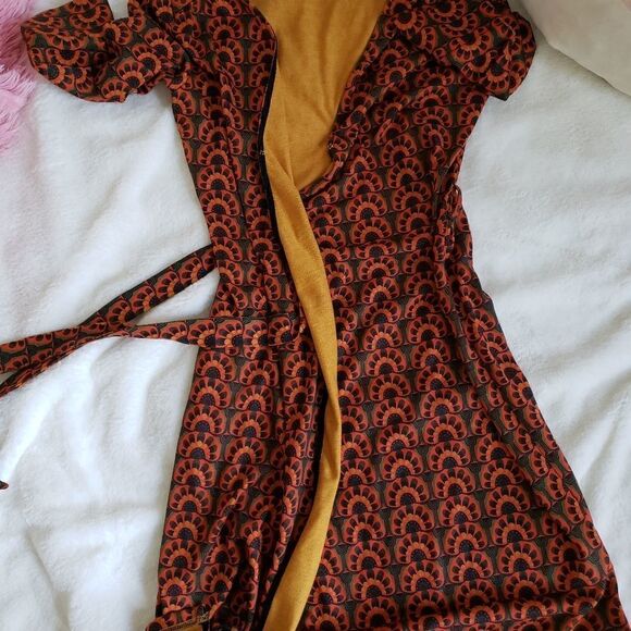 Traffic People Fall Knit 3/4 sleeves  Dress Sz S - Picture 9 of 12